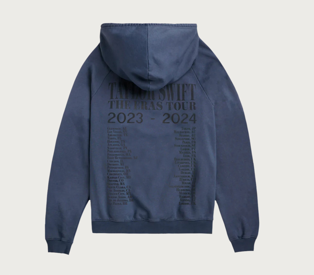 Taylor Swift Hoodie Size 4X Eras Tour International US Dates New Swiftie Sweater